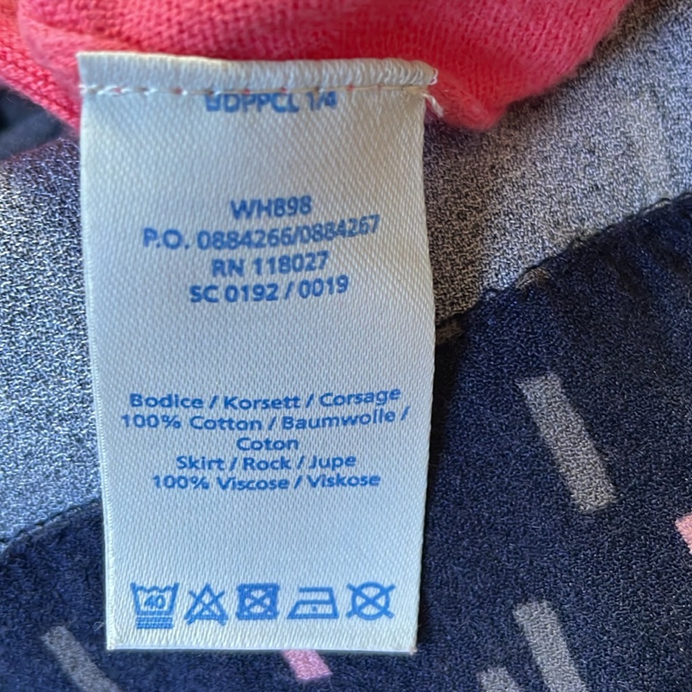 Boden drop waist sweater top dress, has pockets, US size 8, LN - Picture 6 of 7